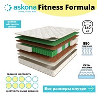 Матрац FITNESS FORMULA (ФОРМУЛА) 1800